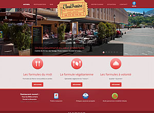 Bar restaurant Albertville creation site internet Albertville et photographe d'interieur à Albertville